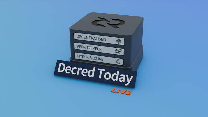 Decentralization Theatre - Decred Today LIVE #3