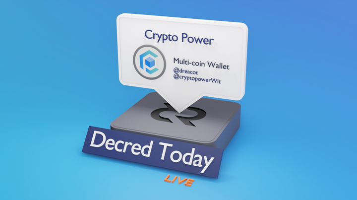 CryptoPower version 2 - Decred Today LIVE #9